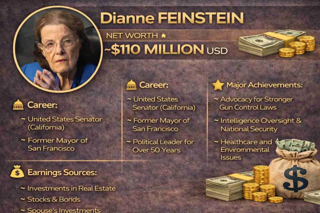 Dianne Feinstein Net Worthh