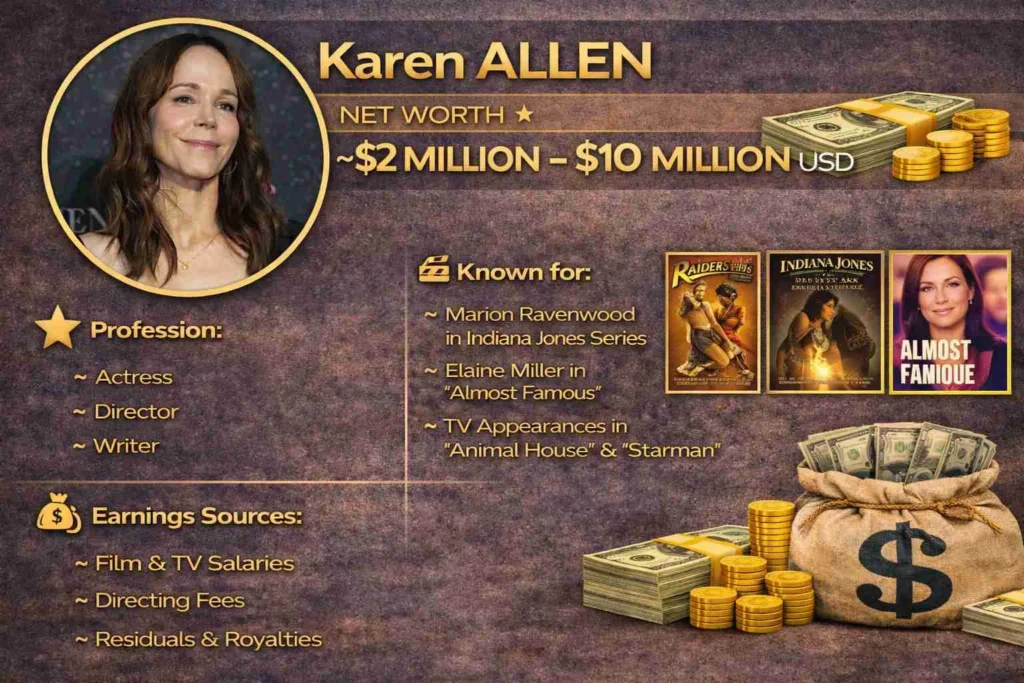 Karen Allen Net Worth