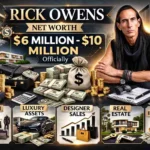 Rick Owens Net Worth