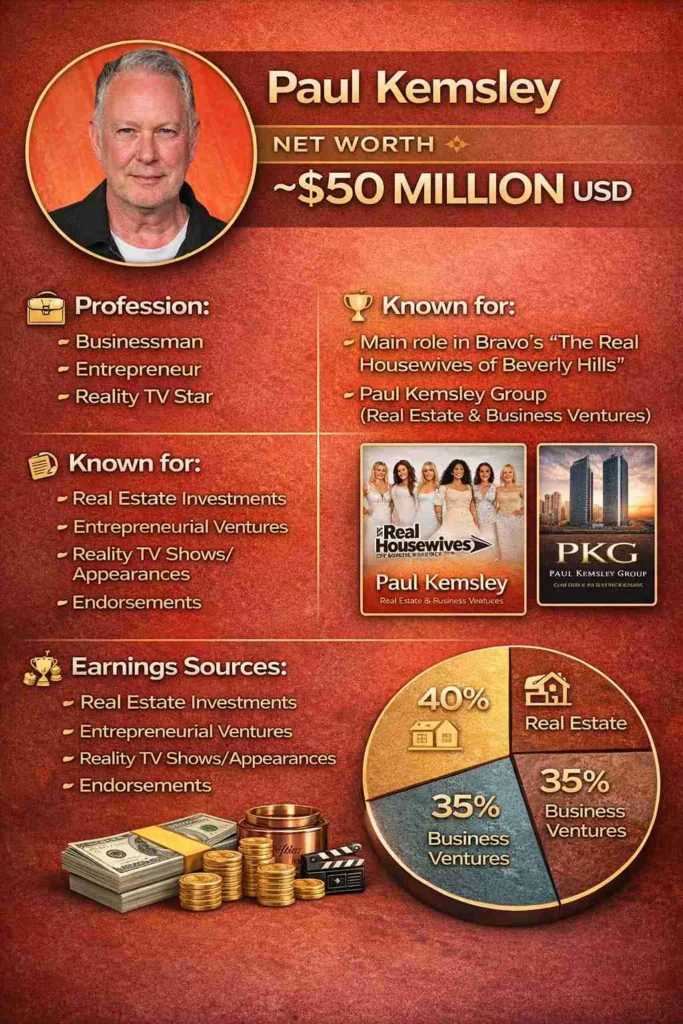 paul kemsley net worth