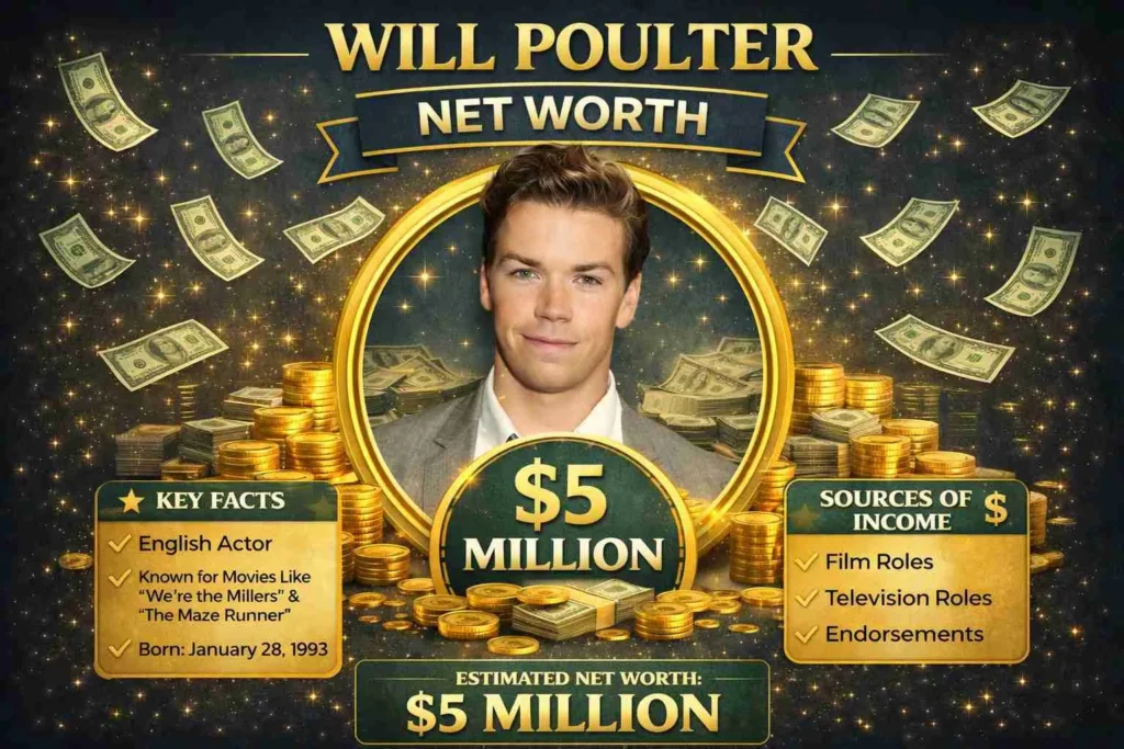 will poulter net worth