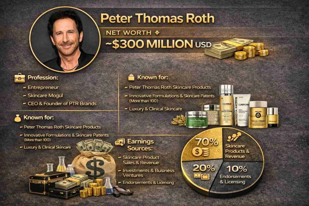 peter thomas roth net worth