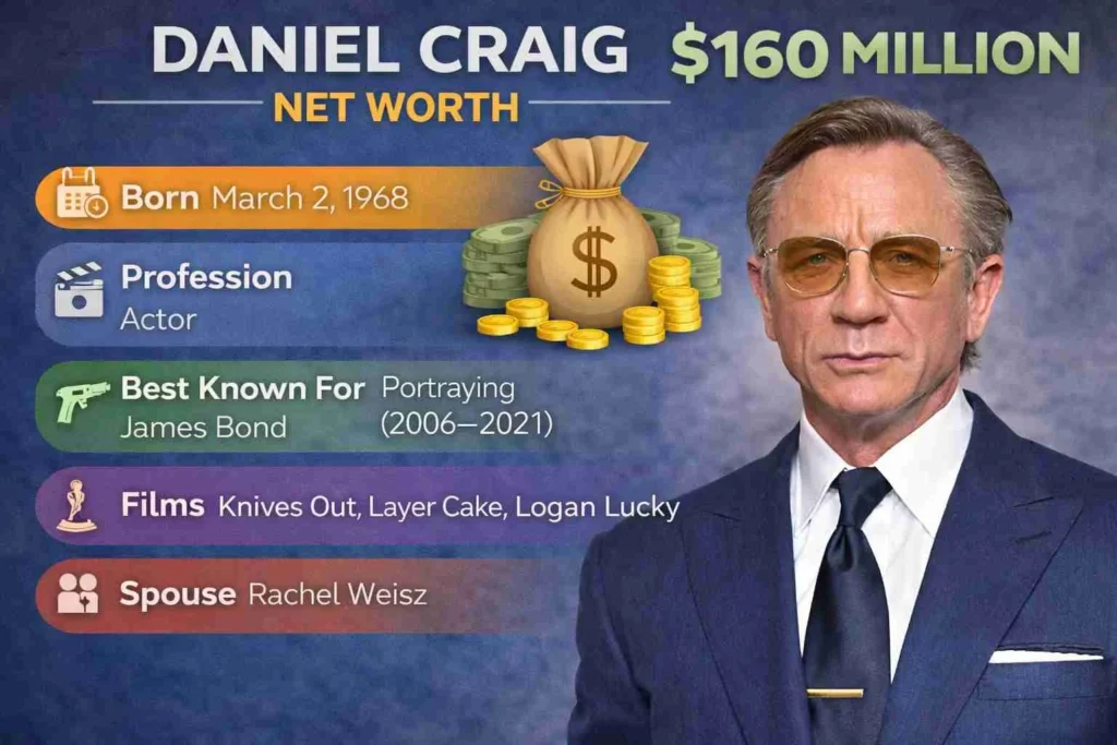 daniel craig net worth