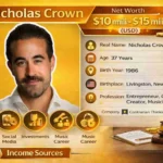 nicholas crown net worth