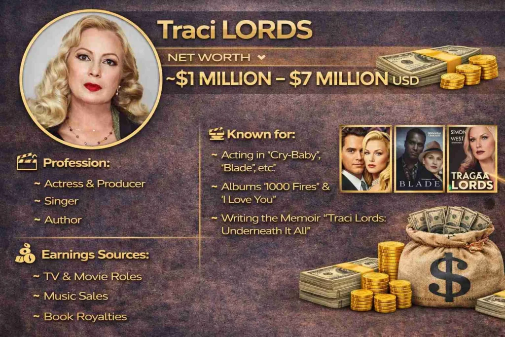 traci lords net worth