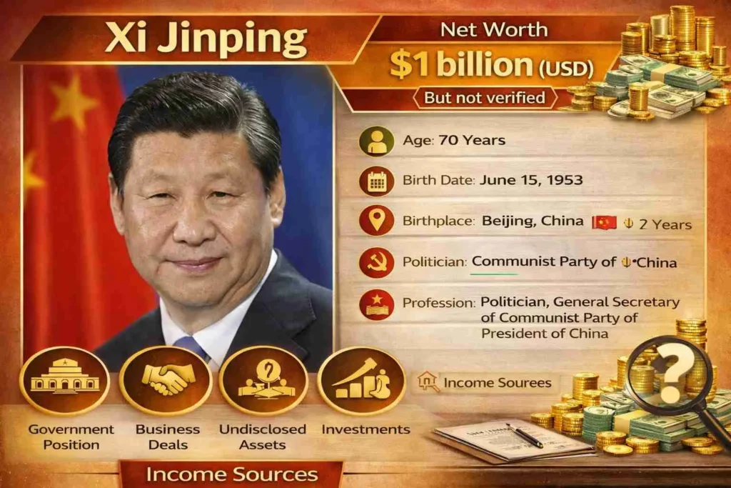 xi jinping net worth