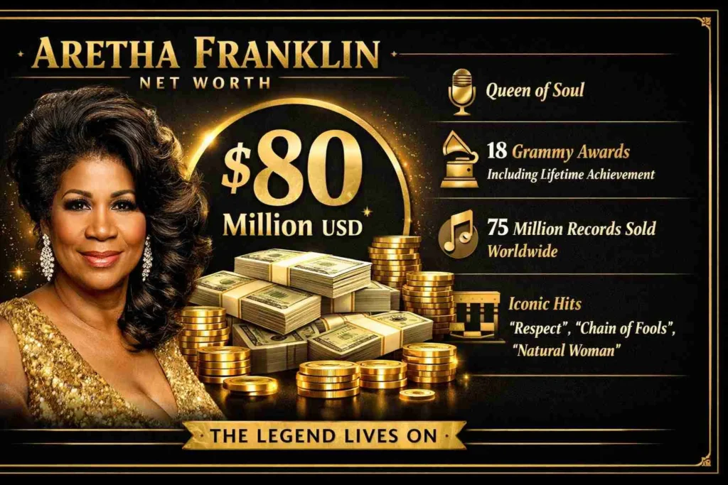 Aretha Franklin Net Worth