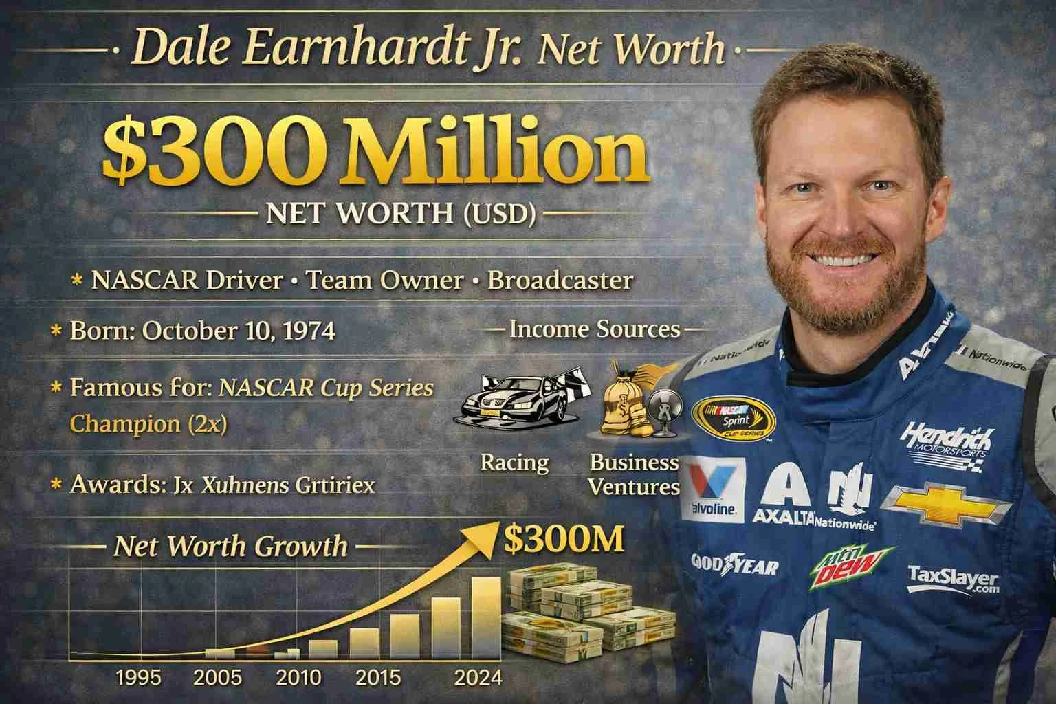 Fascinating How Much Dale Earnhardt Jr Worth Pictures
