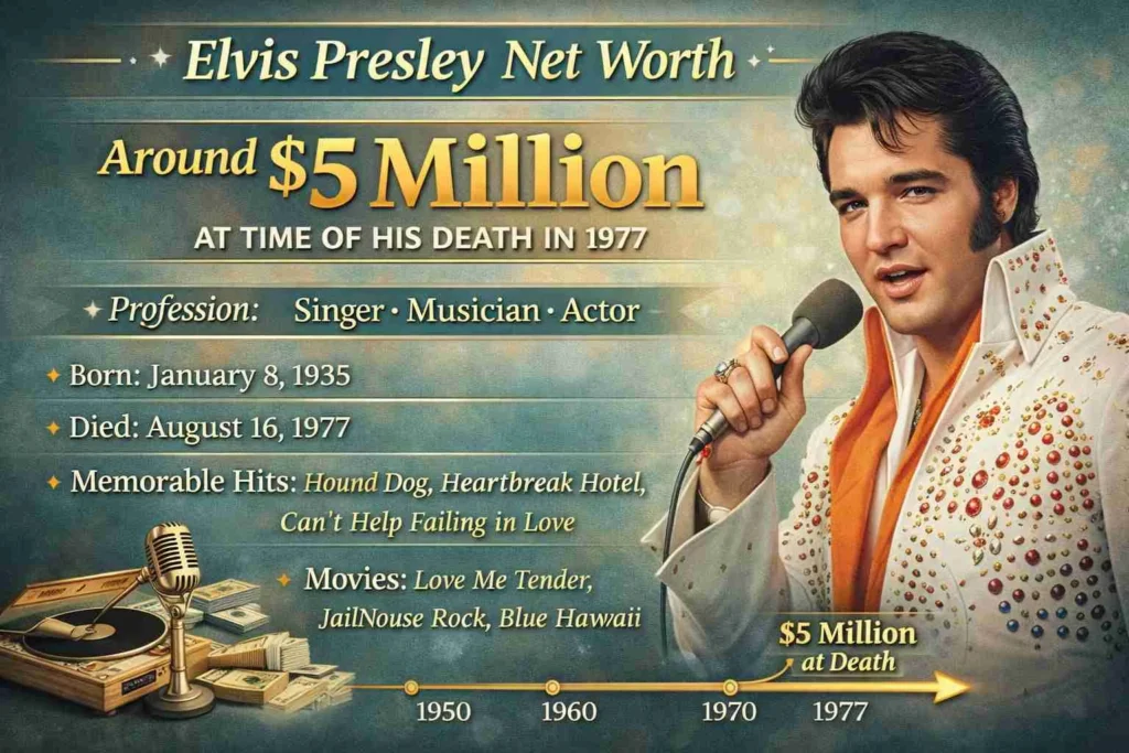 Elvis Presley Net Worth