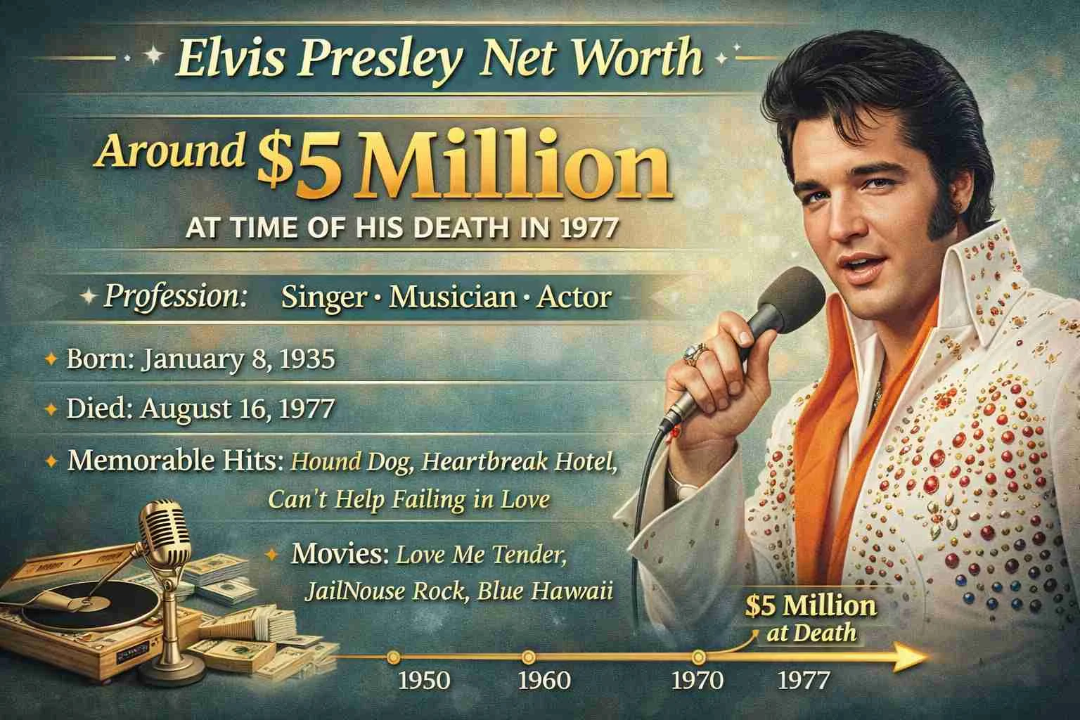 How Elvis Presley Built a Multi-Million Dollar Legacy In 2026