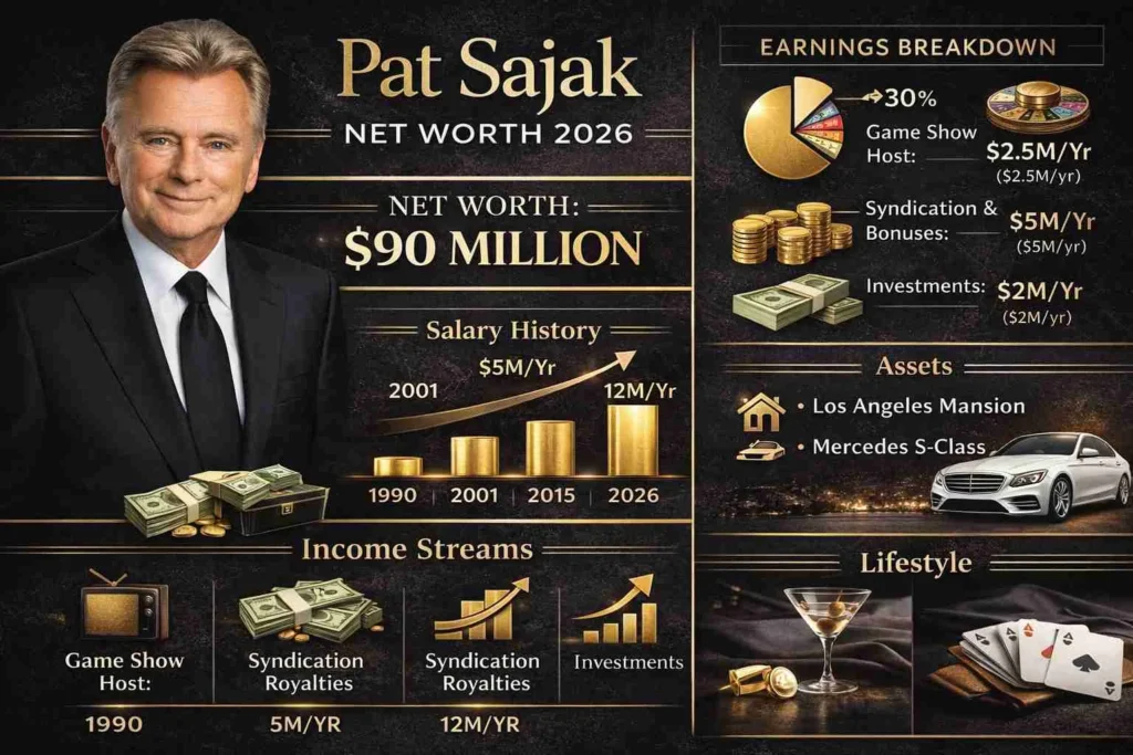 Pat Sajak Net Worth