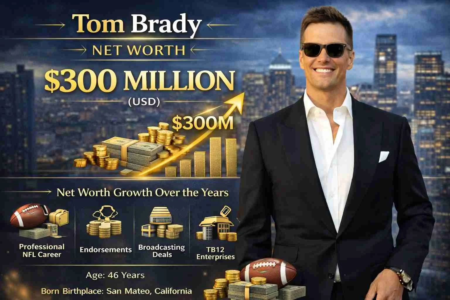 Tom Brady Net Worth