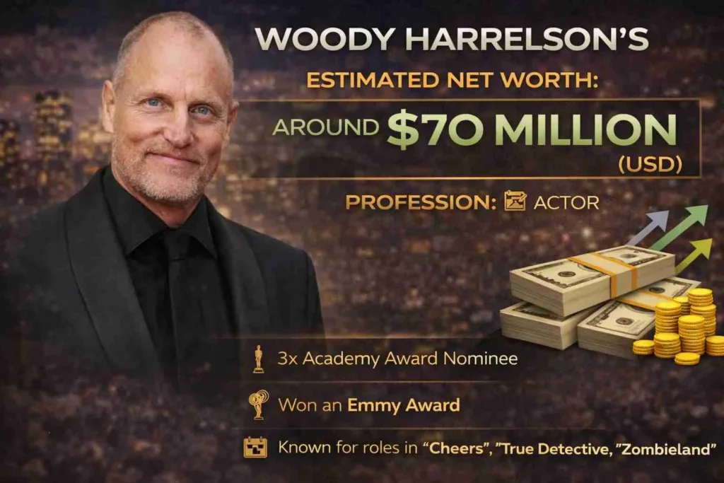 Woody Harrelson Net Worth