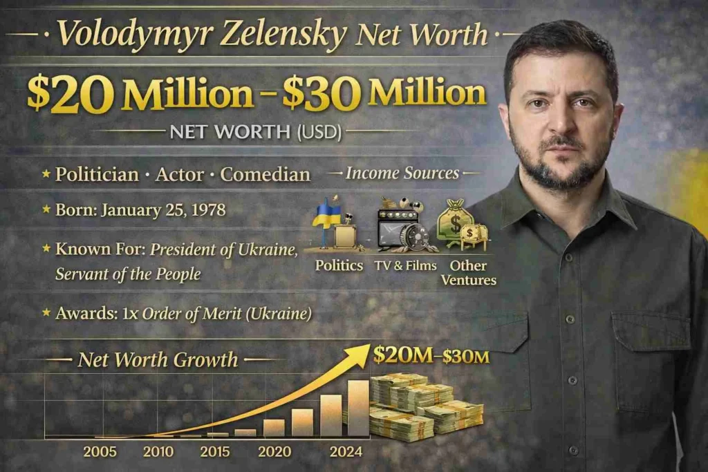 Zelensky Net Worth