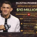 dustin poirier net worth