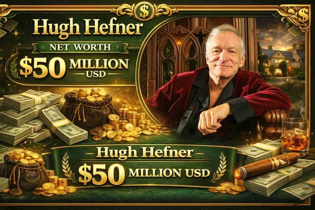 hugh hefner net worth
