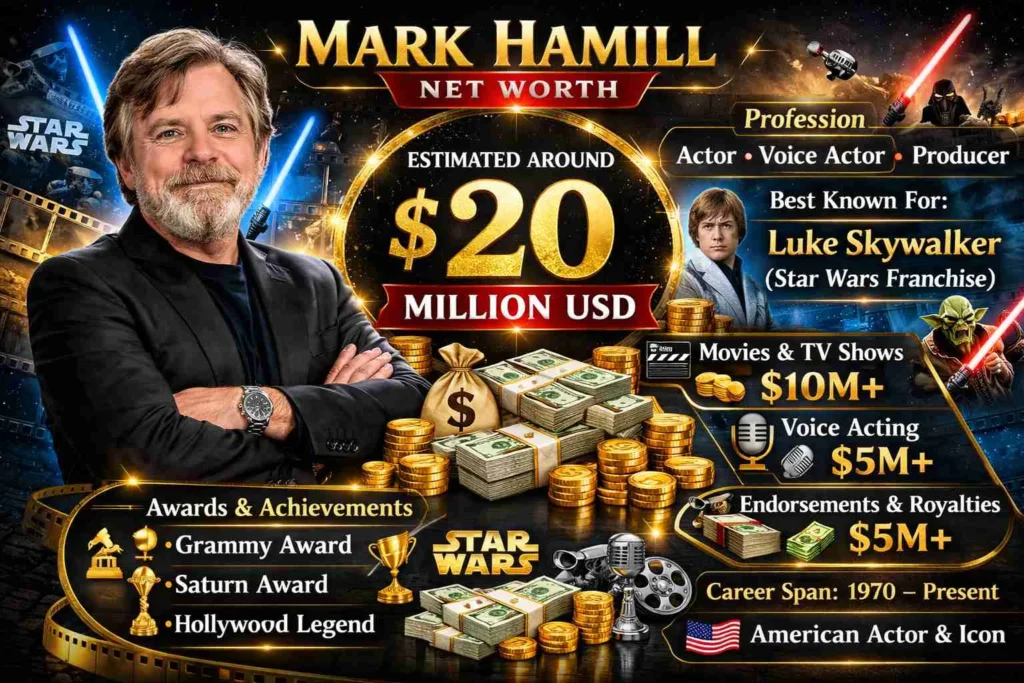 mark hamill net worth
