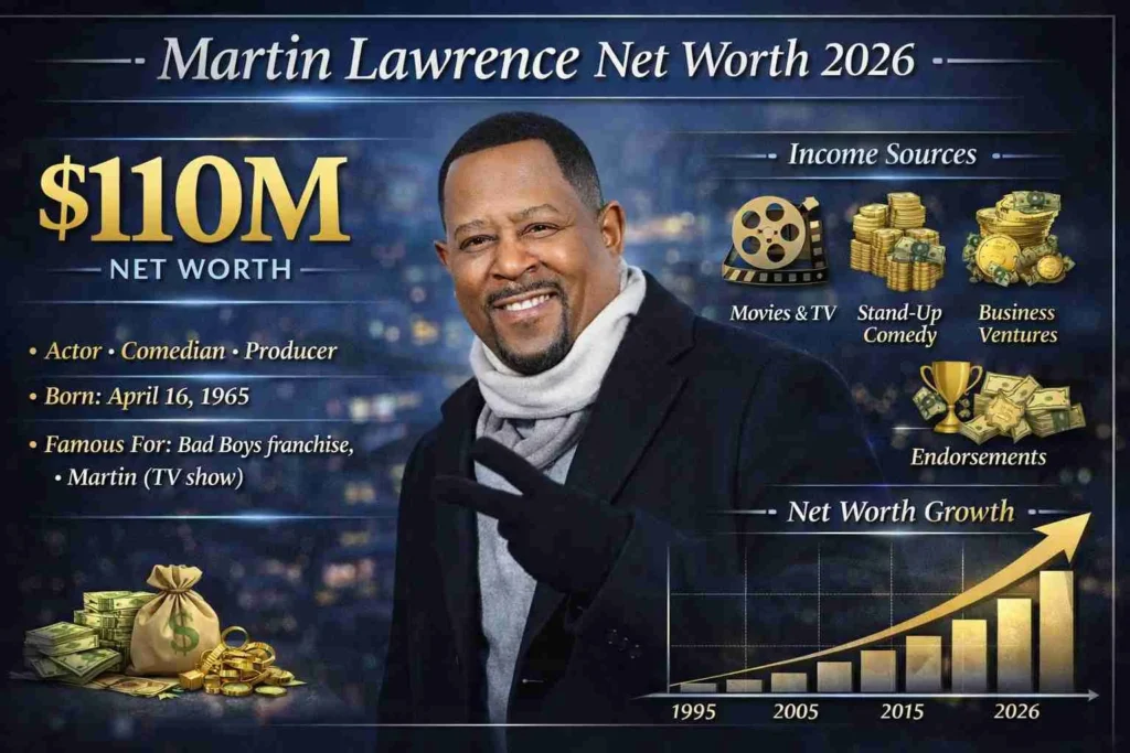 martin lawrence net worth