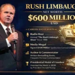rush limbaugh net worth