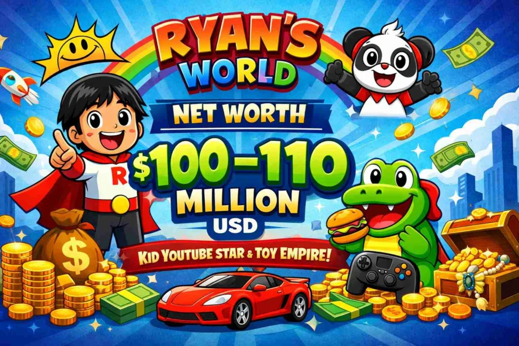 ryan's world net worth