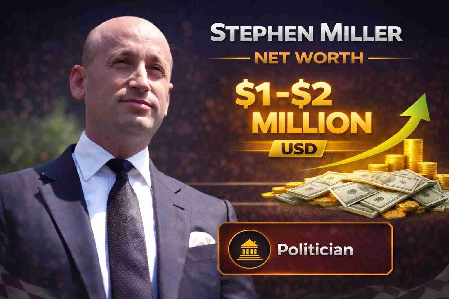 Stephen Miller Net Worth Growth: From Staffer to Top White House ...