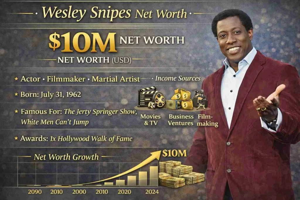 wesley snipes net worth