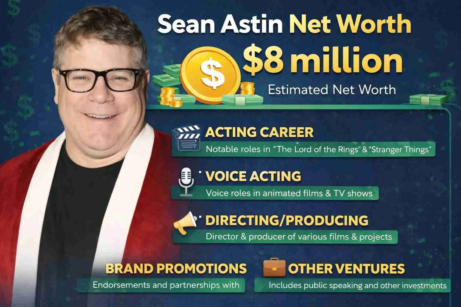 Sean Astin Net Worth: From The Goonies to Hollywood Success In 2026